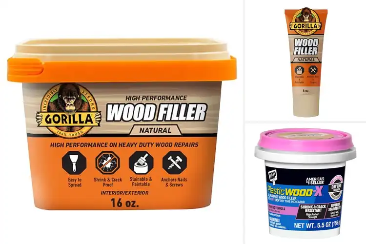 Detailed view of Best Paintable Wood Fillers