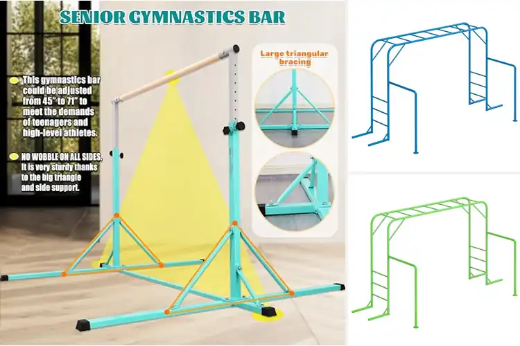 Detailed view of Best Powder Coated Frame Gymnastics Bar