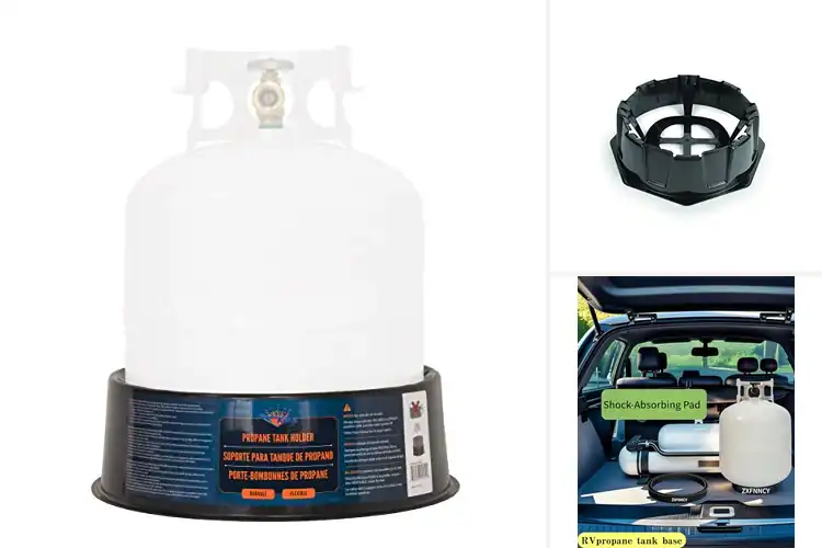 Detailed view of Best Propane Tank Holders