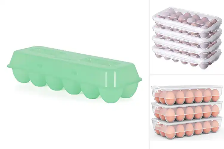 Detailed view of Best Reusable Egg Carton