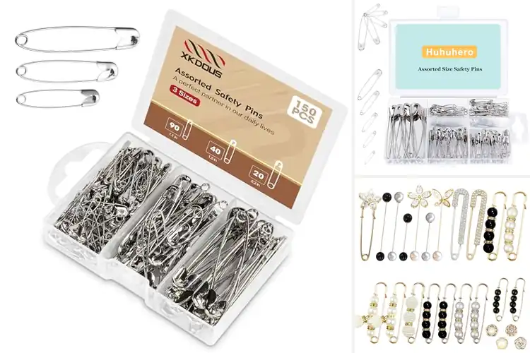 Detailed view of Best Safety Pins for Dresses