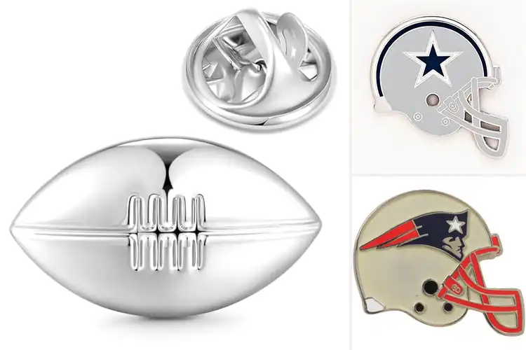 Detailed view of Best Silver Football Badges