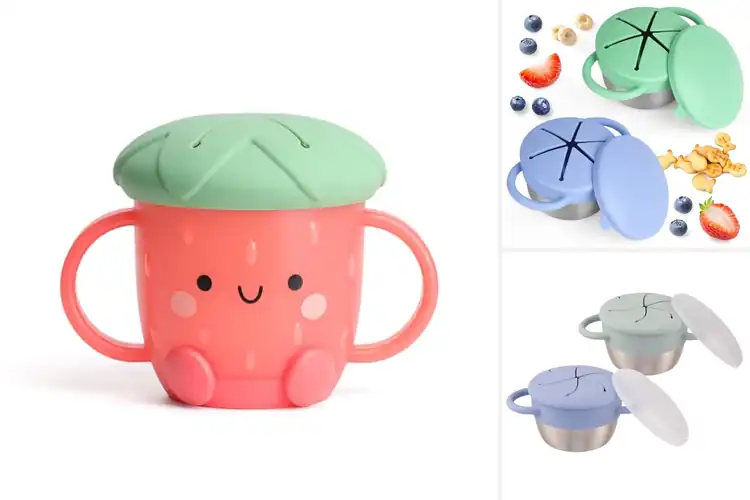 Detailed view of Best Snack Cup: Top 10 Mess-Free, Kid-Friendly Picks