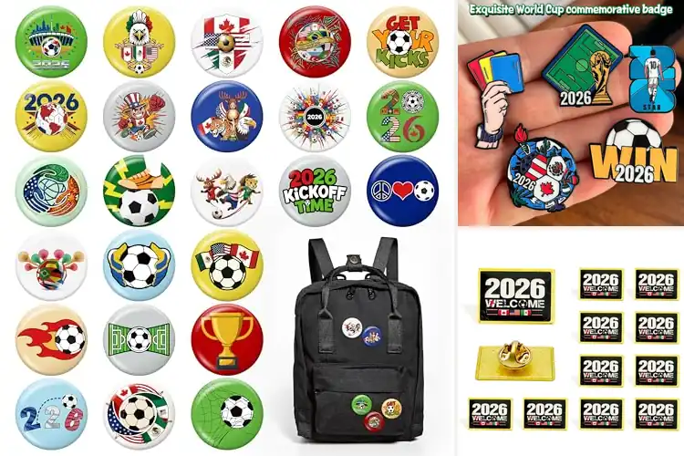 Detailed view of Best Soccer Button Badges: Top 10 Durable & Fun Fan Picks
