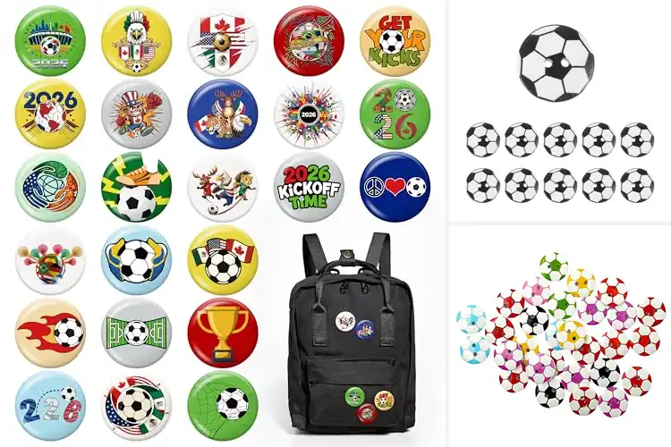 Detailed view of Best Soccer Buttons: Top Picks Fans Love