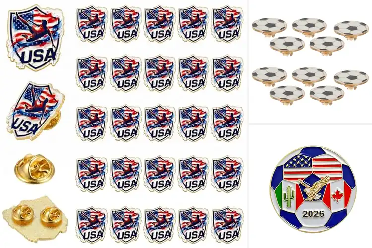 Detailed view of Best Soccer Pin Badges