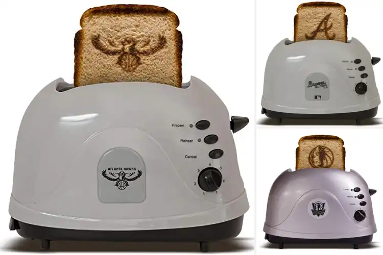 Detailed view of Best Sports Team Toasters: Game Day Breakfast