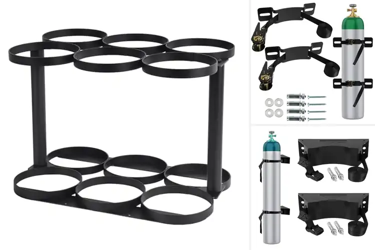 Detailed view of Best Tank Holders: Top 10 Picks for Safety & Organization