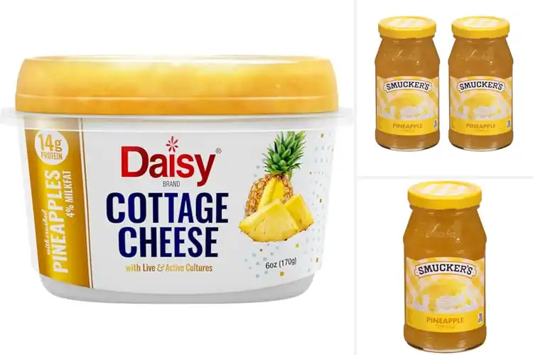 Detailed view of Best Topping For Salads Cottage Cheese Pineapple