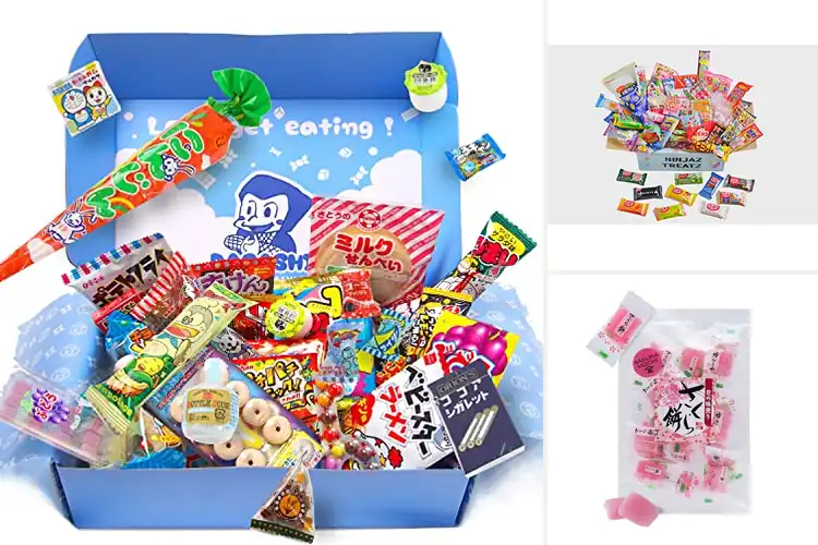 Detailed view of Best Traditional Japanese Sweets Collection