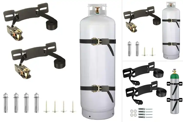 Detailed view of Best Wall Mounted Tank Holders