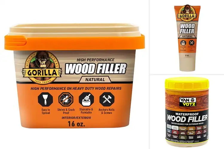 Detailed view of Best Water Resistant Wood Fillers