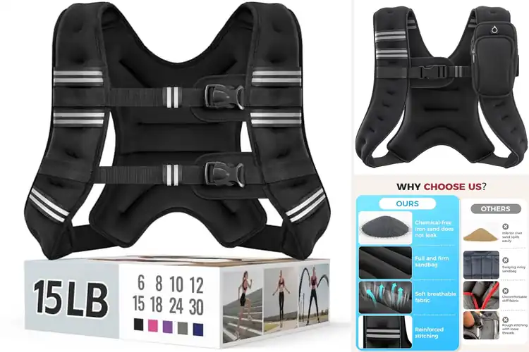 Detailed view of Best Weighted Vests: Top 10 Picks to Boost Your Workouts