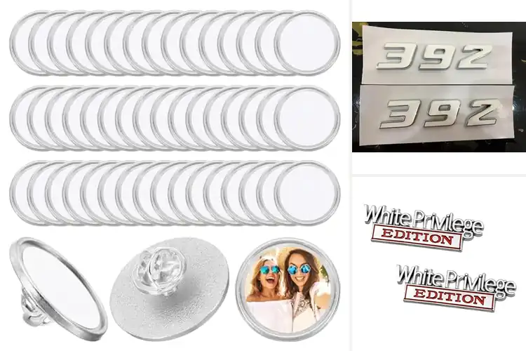 Detailed view of Best White Silver Badges