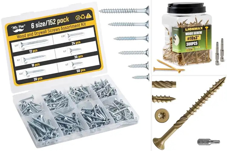 Detailed view of Best Wood Screws