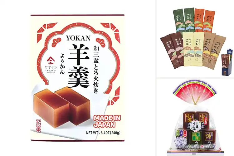 Detailed view of Best Yokan Jelly And Wagashi Assortment